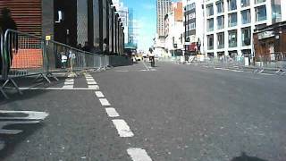 London Nocturne 2012  Tern Folding Bike Race  Heat 2 [upl. by Darbee]