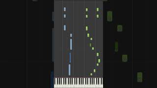 Green Acres Theme Song Piano Tutorial shorts short shortvideo shortsvideo shortsfeed tiktok [upl. by Newkirk491]