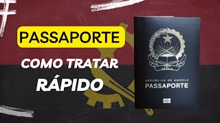 Tratar o PASSAPORTE de forma rápida em Angola 2023✅ [upl. by Trueman]