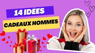 14 IDEES DE CADEAUX POUR HOMMES  2024 ❤️🎁😍 [upl. by Arrais526]