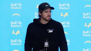 Justin Herbert Postgame Press Conference vs Bengals  LA Chargers [upl. by Acinemod]