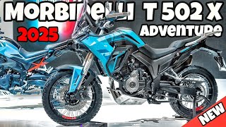 The 2025 Morbidelli T502X Adventure 486 cc Twin Cylinder [upl. by Erotavlas]