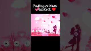 feeling se bhara mera dil ♥️ song ❤️‍🩹 love song 💯 song lovesong [upl. by Saref]