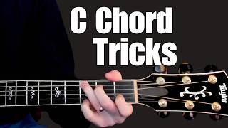 5 Easy C Chord riffs to sound like a pro a guitar lesson [upl. by Guinevere937]