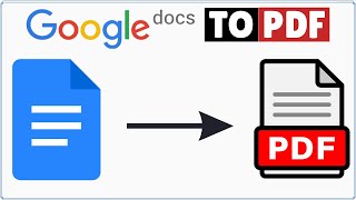 How to Convert Google Docs to PDF [upl. by Giddings]