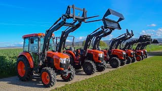 Kubota B1 B2 und L1 Kleintraktoren mit Frontlader [upl. by Resiak]