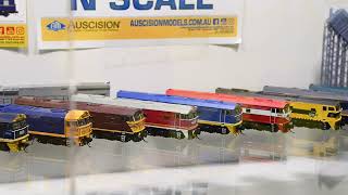 N Scale  Auscision at the National N Scale Convention 2024 [upl. by Lupita]