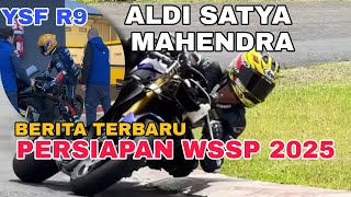 Kegiatan Terbaru Aldi Satya Mahendra dalam Persiapan World Supersport 2025  Latihan di Sentul [upl. by Alejandro283]