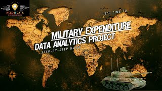 Military Expenditure Data Analysis Project  StepbyStep Guide [upl. by Wawro]