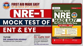 NRE  1 MOCK TEST OF ENT amp EYE [upl. by Ennovyhc]