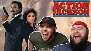 ACTION JACKSON 1988 TWIN BROTHERS FIRST TIME WATCHING MOVIE REACTION [upl. by Delly923]