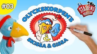 Stadens Hjältar  Ep 03 Skissa amp Gissa med Olyckskorpen [upl. by Evelin472]