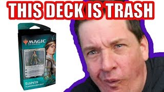 Hot Garbage  Elspeth Planeswalker Deck Review  Theros Beyond Death [upl. by Eelloh311]