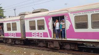 A local train of S ERailway  Video  Howrah Railway Junction [upl. by Pentheam]