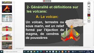 COURS DES VOLCANS SVT 2AC COLLEGE [upl. by Dyanne]