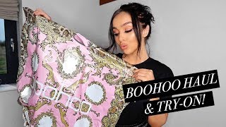 BOOHOO HAUL amp TRYON  FEBRUARY 2019  20 DISCOUNT CODE [upl. by Lirba]