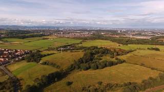 Darnley Dams and Barrhead  Bebop2 Drone Footage [upl. by Nautna135]