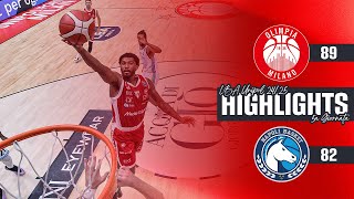 Olimpia Milano  Napoli Highlights [upl. by Urissa]