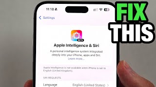 iPhone Siri Not Working iOS 18 Siri 20 SOLVED [upl. by Bullough135]