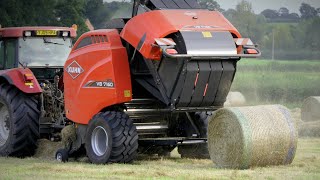 KUHN VB 7160 Variable Chamber Round Baler CUSTOMER REVIEW [upl. by Sualokcin]