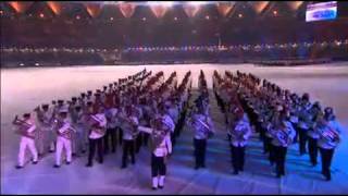 CWG 2010 CLOSING CEREMOMY Army Band Performance [upl. by Sanfred]