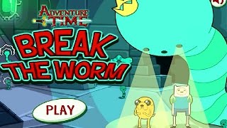 Adventure Time  BREAK the WORM ICE KINGDOM Cartoon Network Games [upl. by Ernestine]