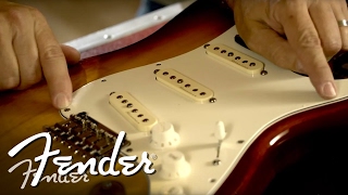 How to Install a New Fender Pickguard and Output Jack  Fender [upl. by Biamonte]