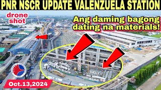 Ang daming bagong datingPNR NSCR UPDATE VALENZUELA STATION amp DEPOTOct13build better morebuild3x [upl. by Aroc]