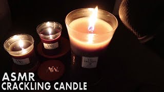 ASMR Crackling Fire Sounds WoodWick Candles  No Talking  Chloë Jeanne ASMR [upl. by Poul57]