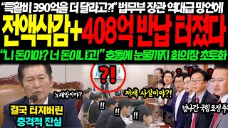 quot390억을 더 달라고 니 돈이야quot 결국 회의장에 공개된 사진 한 장 분노한 정청래 역대급 호통에 회의장 초토화 검찰 특활비 끝난 진짜 이유 [upl. by Otipaga373]