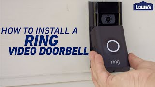 How To Install a Ring Video Doorbell [upl. by Mayyahk]