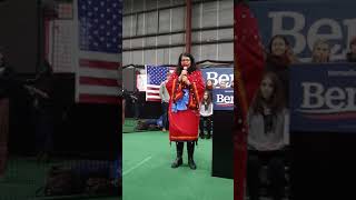 Dr Sophia Marjanovic introduces Bernie Sanders during the 2020 New Hampshire Presidential Primary [upl. by Ociram]