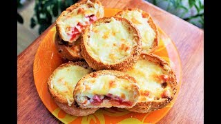 БУЛОЧКИ С НАЧИНКОЙ Вкусный и сытный завтрак быстро и просто [upl. by Linzy538]