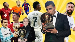 LE BALLON DOR CEST DEVENU NIMPORTE QUOI ET CELA NE DATE PAS DAUJOURDHUI    AVIS ET ANALYSE [upl. by Anpas]