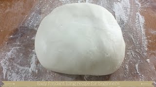 Easy fondant icing recipe for beginners [upl. by Haney]