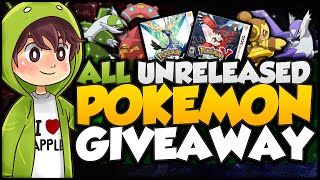 Pokemon X amp Y Shiny Legendary Pokemon and More GIVEAWAY [upl. by Derte]