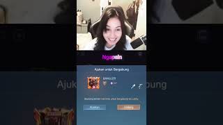 Gombalnya lewat live chat gini brokk skylar dyfa rrqskylar rrqhoshi mplid mobilelegends mlbb [upl. by Wie]