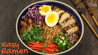 ইনস্ট্যান্ট নুডলস দিয়ে সহজেই রামেন । Easy Ramen with Instant Maggi Noodles । Ramen Recipe Bangla [upl. by Kurtis]