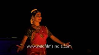 Varnam by Anuradha Vikranth Khajuraho Dance Festival 2018 [upl. by Aihseit]