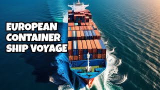 Experience Life Aboard a Container Ship in Europe [upl. by Gerrard]