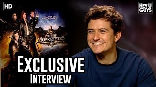 Orlando Bloom  He Sings Dogtanian and the Three Muskehounds  The Three Musketeers Exclusive Inte [upl. by Hershell]