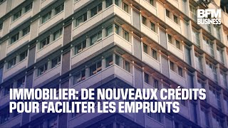 Immobilier de nouveaux crédits pour faciliter les emprunts [upl. by Etteoj503]