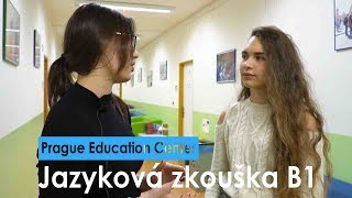 Jazyková zkouška B1  Языковой экзамен B1 в Праге 2017  Prague Education Center [upl. by Godard]