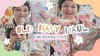 Old Navy Haul  Kids Toddler and Baby Clothes [upl. by Noillimaxam]