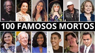 FAMOSOS E ATORES QUE MORRERAM NOS ÚLTIMOS 12 MESES [upl. by Crescantia]