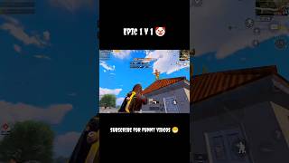 Epic 1 v 1 🤡🐸whyjuttshortstrendingfunnypubgmobileforyouytshortsBattlegroundsMobileIN [upl. by Flavius]