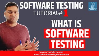 Software Testing Tutorial 1  What is Software Testing  With Examples [upl. by Savdeep]