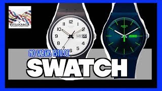 SWATCH RELOJES que INVENTARON la MODA [upl. by How47]