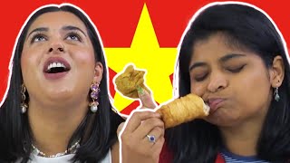 Aussies Try Vietnamese Snacks [upl. by Hovey]