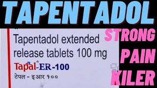 tapal ER 100 tablet  TAPENTADOL  use in hindi how to use  side effects [upl. by Annirtak]